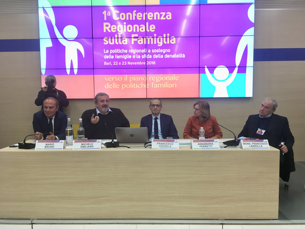 Attuazione del Piano triennale di Politiche familiari, il Forum Puglia scrive a Emiliano