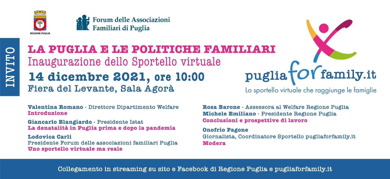 “Puglia for family”, in Fiera del Levante si presenta lo sportello virtuale